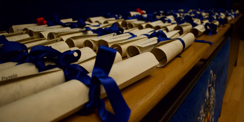 Acto de graduación 2019: 23 de noviembre 17:00