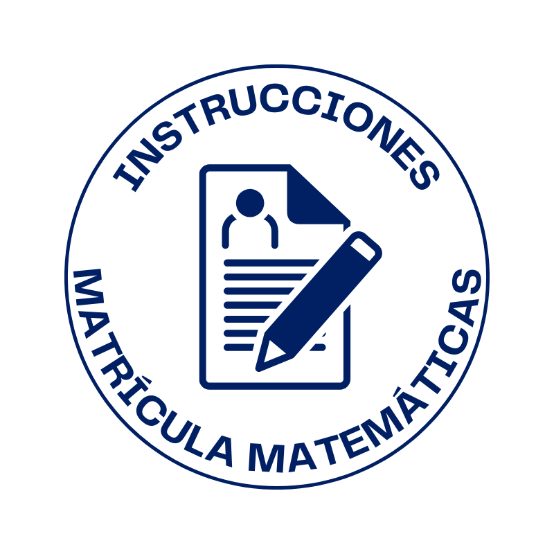 Instrucciones Matrícula Matemática UCM